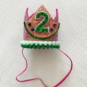 Toddler - Birthday Crown (#2) Watermelon 🍉